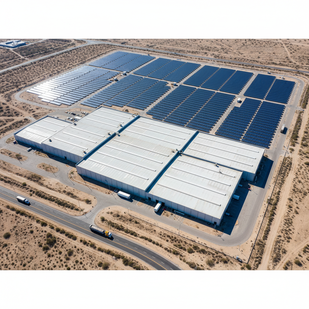 Sistema solar industrial Complejo Industrial