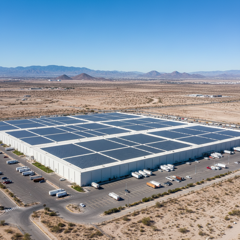 Sistema solar industrial Parque Intermex