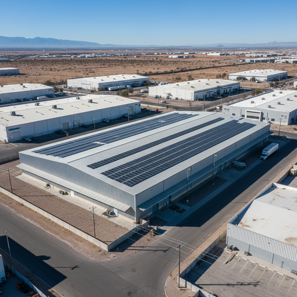 Sistema solar zona parque industrial