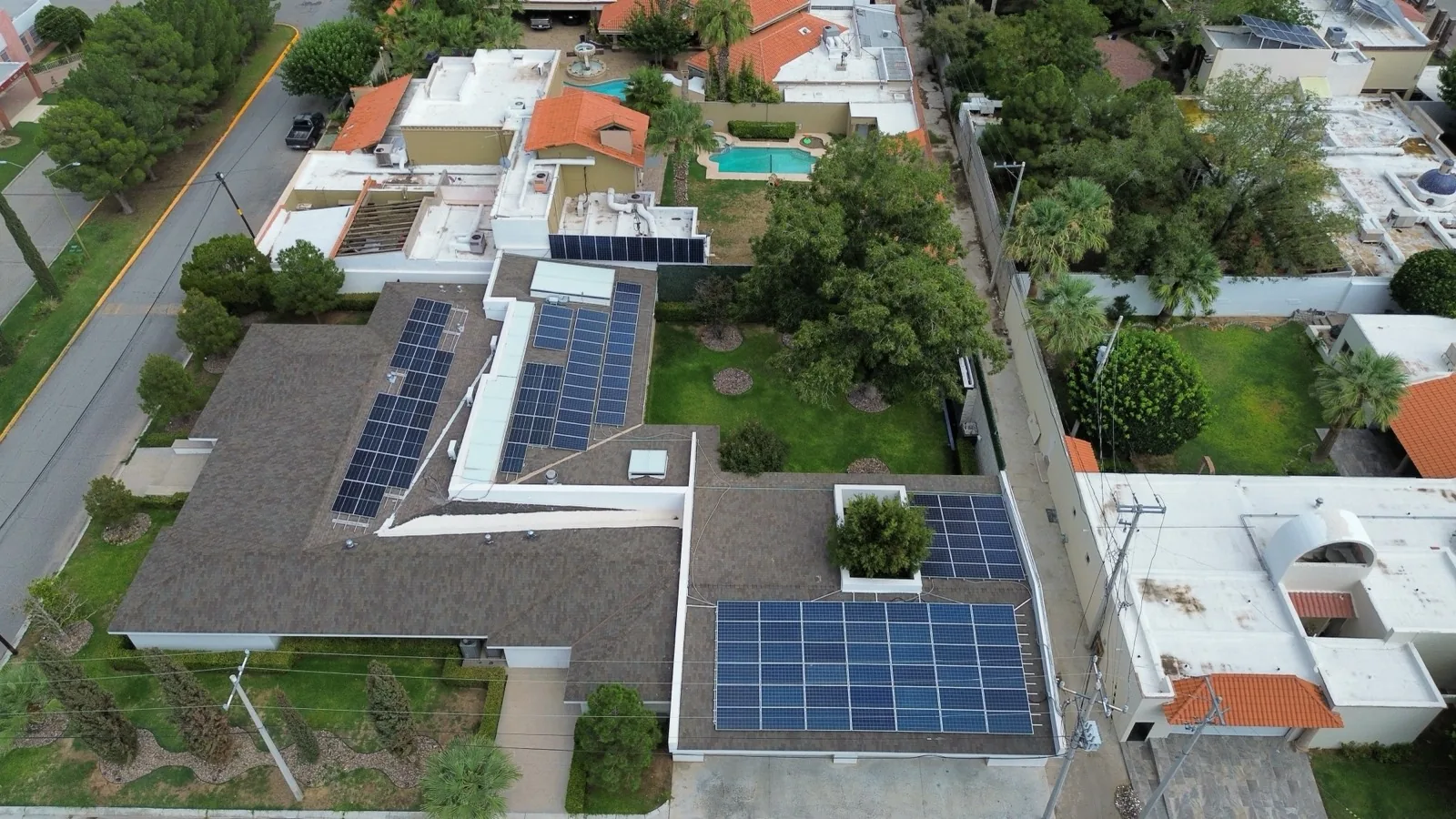Paneles solares residenciales Campestre