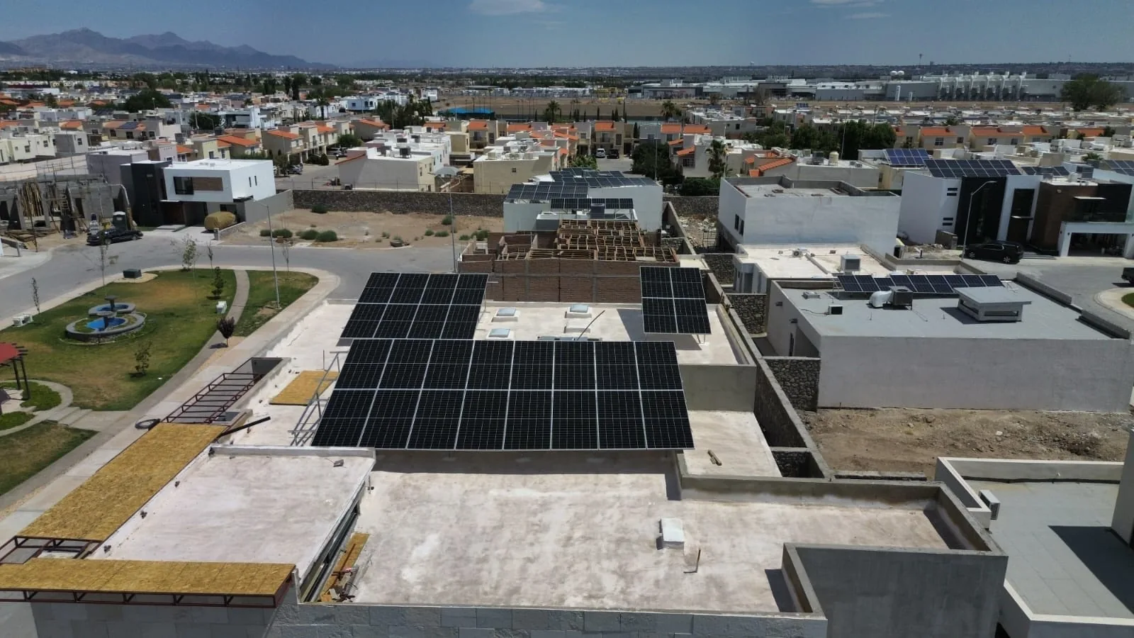 Paneles solares residenciales Orbieto Residencial