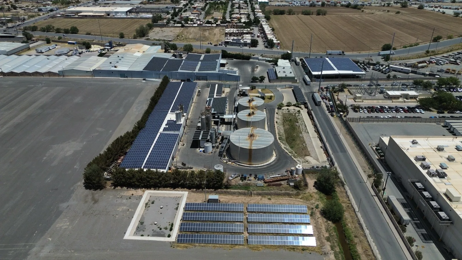 Paneles solares para empresas industriales en Ciudad Juárez