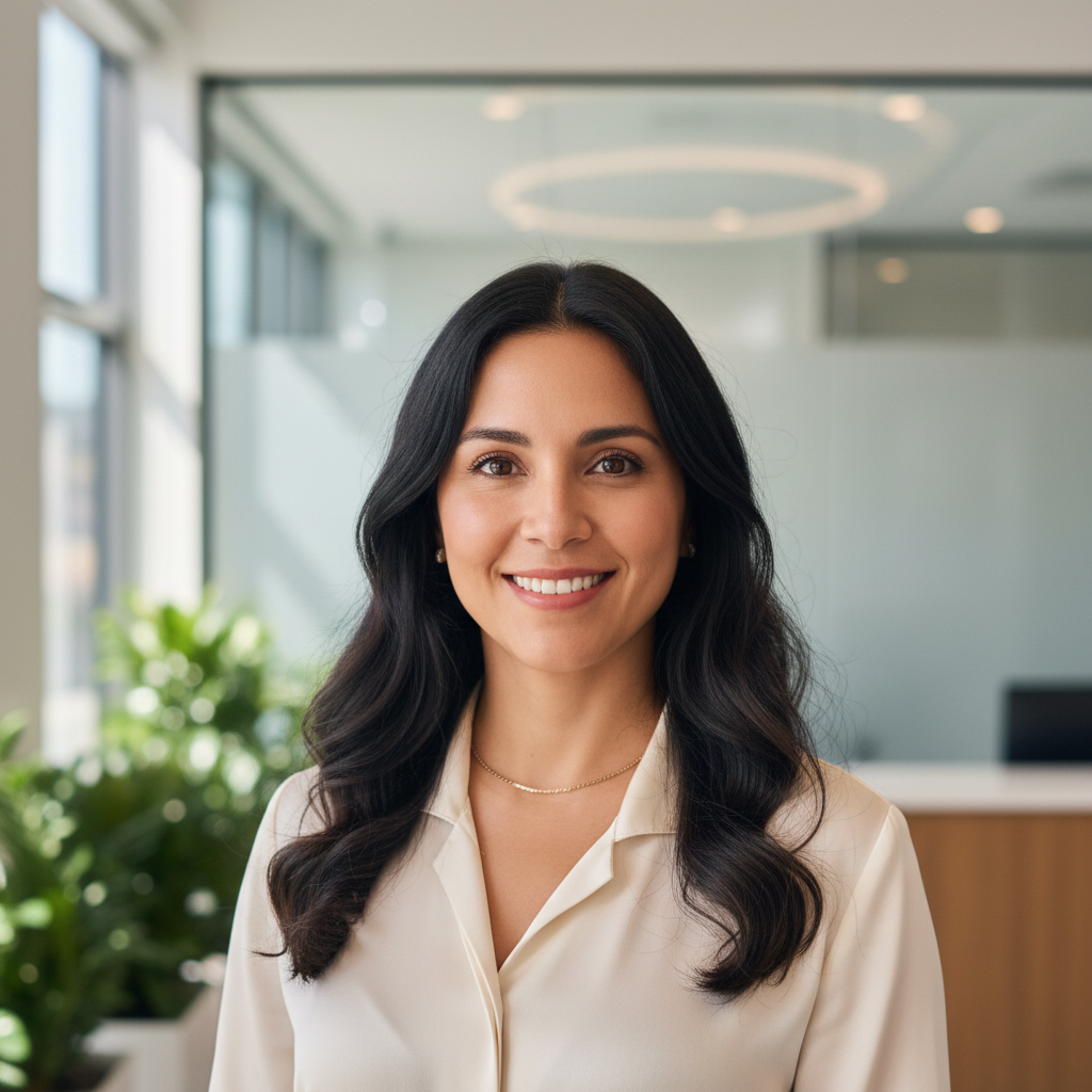 Foto de Laura Arce, Directora Comercial