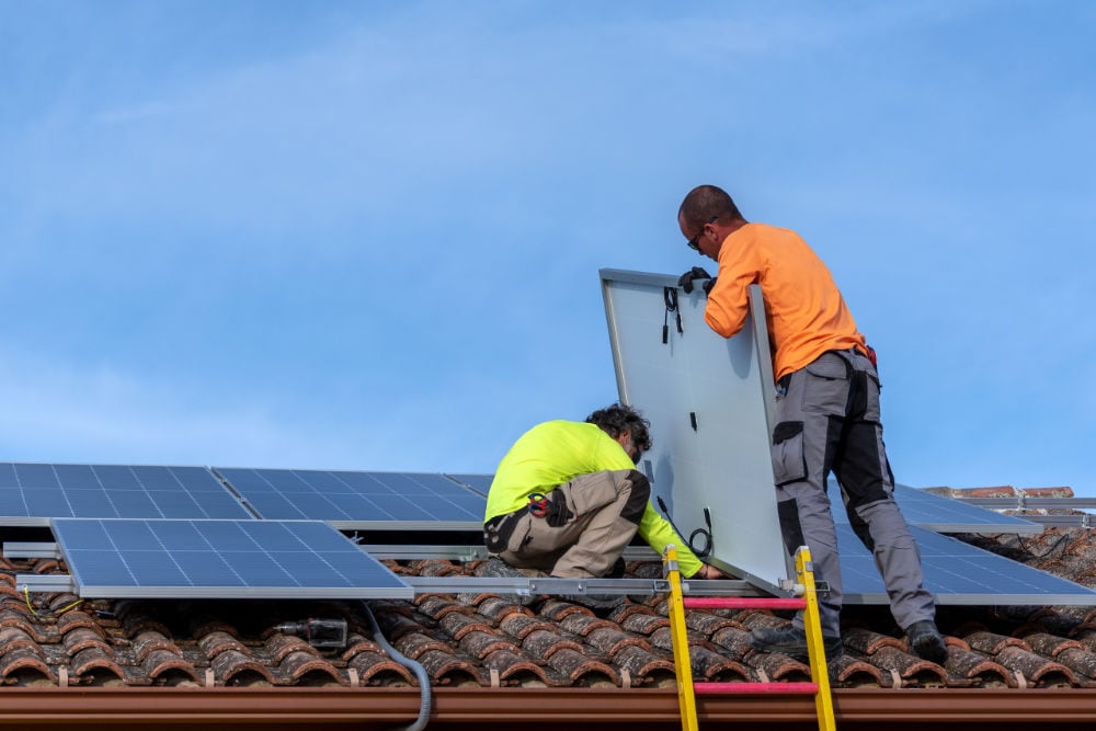 Mantenimiento de paneles solares